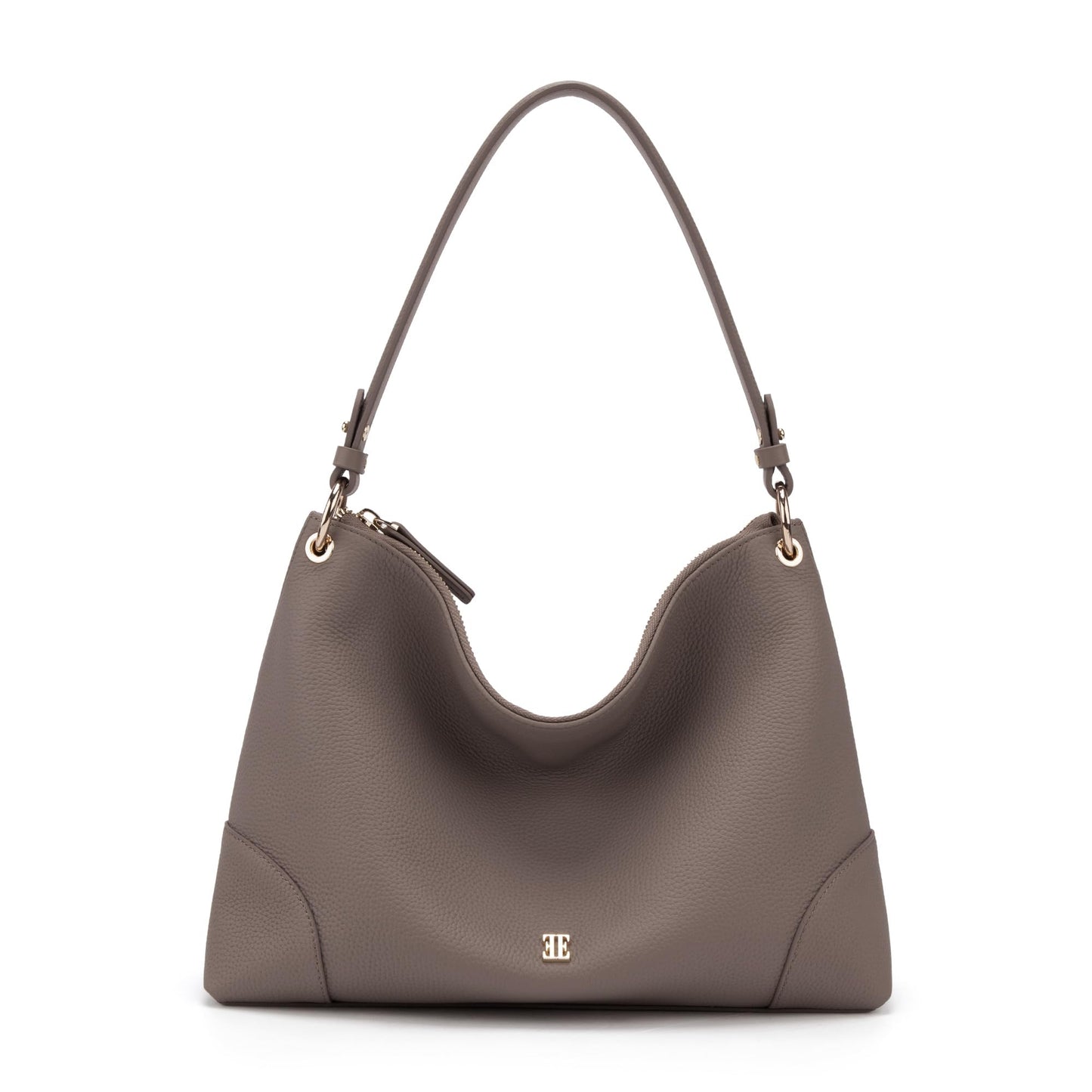 ELLE Full-Grain Leather Purses for Women Large Shoulder Bag