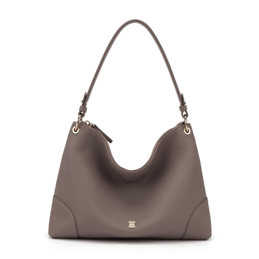 ELLE Full-Grain Leather Purses for Women Large Shoulder Bag