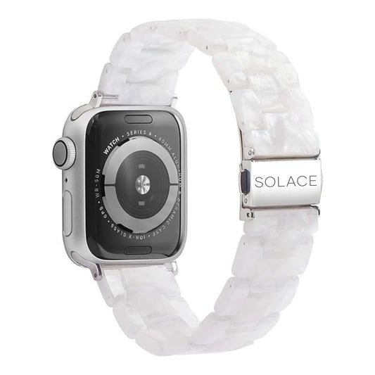 Solace Bands Lightweight Perma Watch Band - Universal Fit for Apple Watch Bands for Women & Men, iWatch Bands for 38mm 40mm 41mm 42mm 44mm 45mm 49mm Ultra, SE, Series 11 10 9 8 7 6 5-1 (Matte Solid)