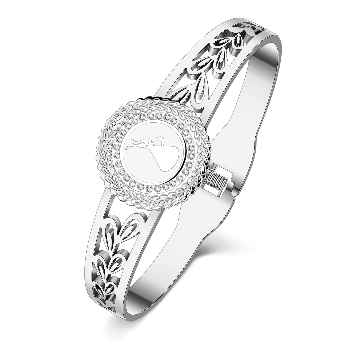 YAYAKO Stainless Steel Constellation Bracelets Bangle Zodiac Gifts for Women Birthday Gifts (Aquarius)