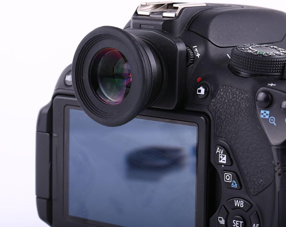 Mrisata 1.5X Fixed Focus Viewfinder Eyepiece Magnifier for DSLR Camera Photography Accessories