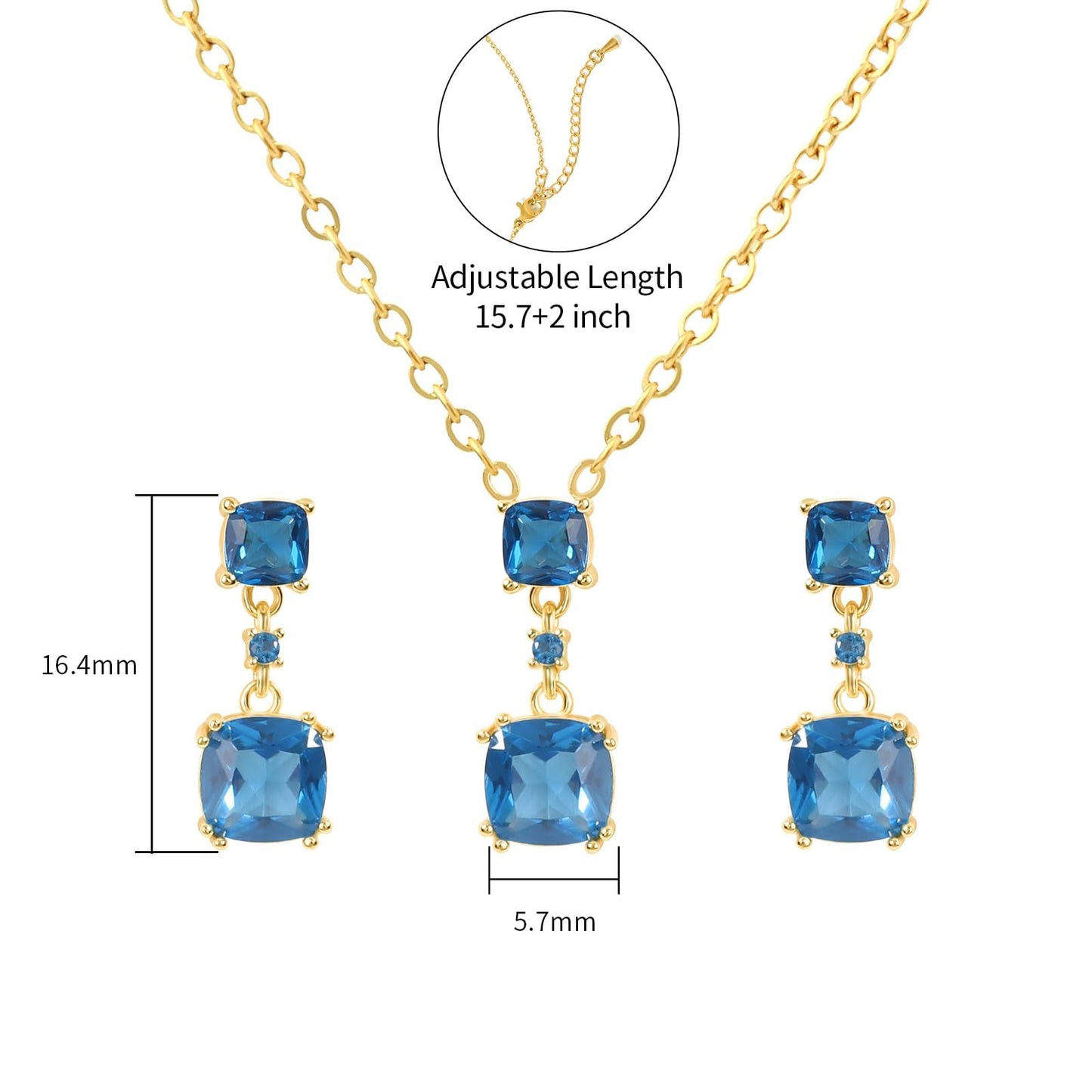 TaYolnFaSo Gold Heart Brushed Jewelry Set for Women 18k Real Gold Plated Love Necklace Stud Earring Heart Set Jewelry Birthday Gift for Wife Girlfriend Mother