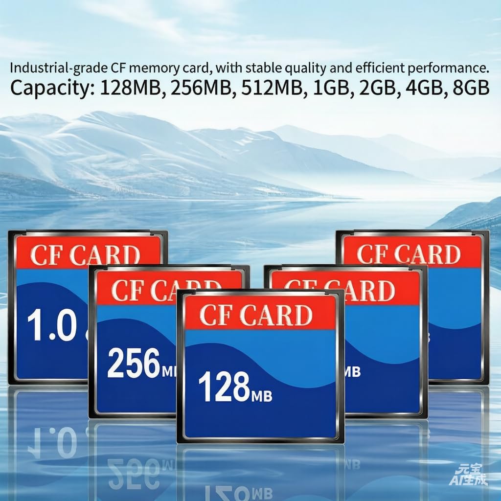 Mrekar 2GB N64 CF Card - High-Performance CF Memory Card for Digital Devices, Cameras, and Consoles