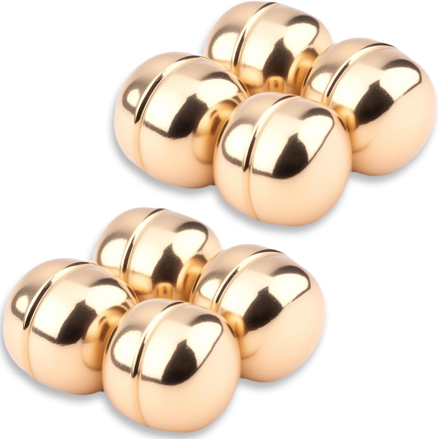 8 Pairs Hijab Magnets Strong Magnetic Pins Purse Bottom Feet Scarf for Women Brooch Clasp for Clothes Dress Scarves Shirts