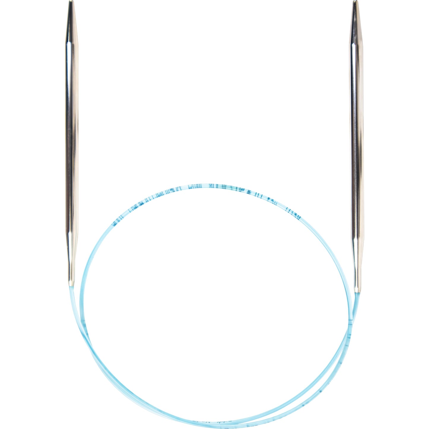skacel by addi Turbo Circular Knitting Needles, Fixed 47 Inch (120 cm) Plated Brass Tips with Flexible Nylon Cord, 7 mm (US Size 10.75)