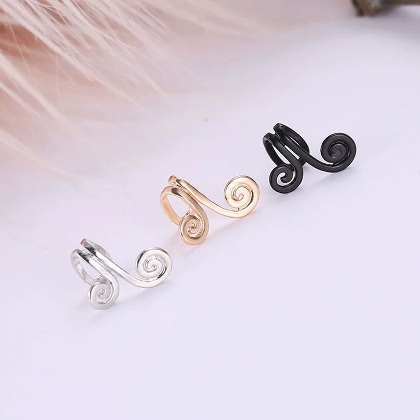 Lymphatic Earrings for Women Silver Zircon Hoop Huggie Earrings Dainty Fashion Jewelry Gifts