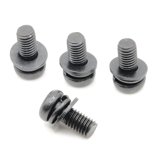 ReplacementScrews M5 12mm (M5L12, M5X12) Set 4 x PSW Base Stand Screws for Many Sony TVs
