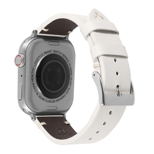 Top Grade Nappa Leather Bands Compatible with Apple Watch Band 44mm 45mm 46mm 49mm 42mm 41mm 40mm 38mm, Business Casual Watch Replacement Straps for Men Women iWatch Ultra SE 11 10 9 8 7 6 5 4 3 2 1