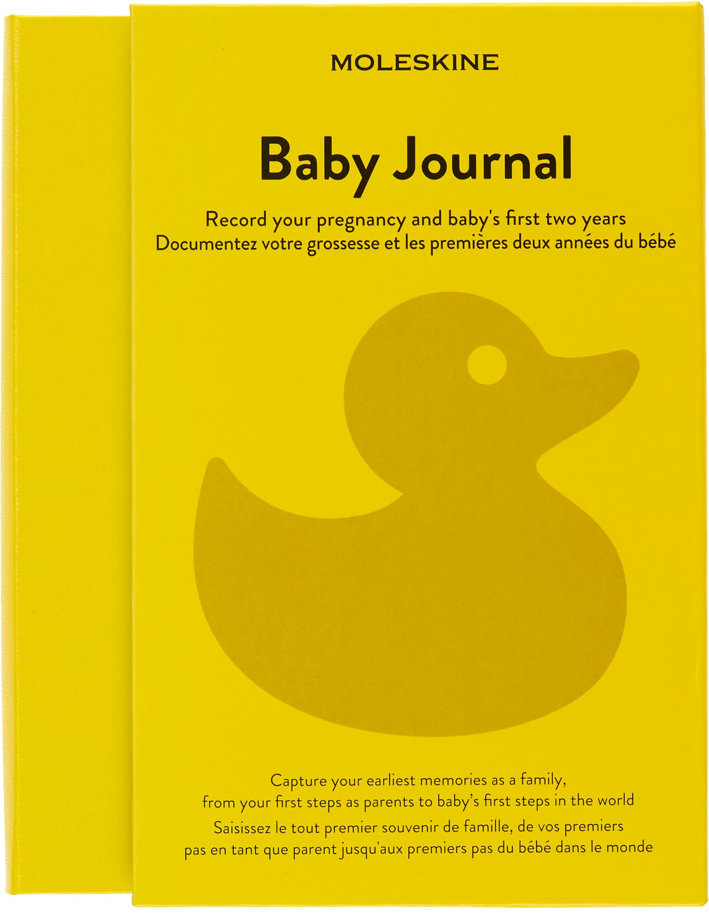 Moleskine Passion Journal, Baby, Hard Cover, Large (5" x 8.25") Yellow, 400 Pages