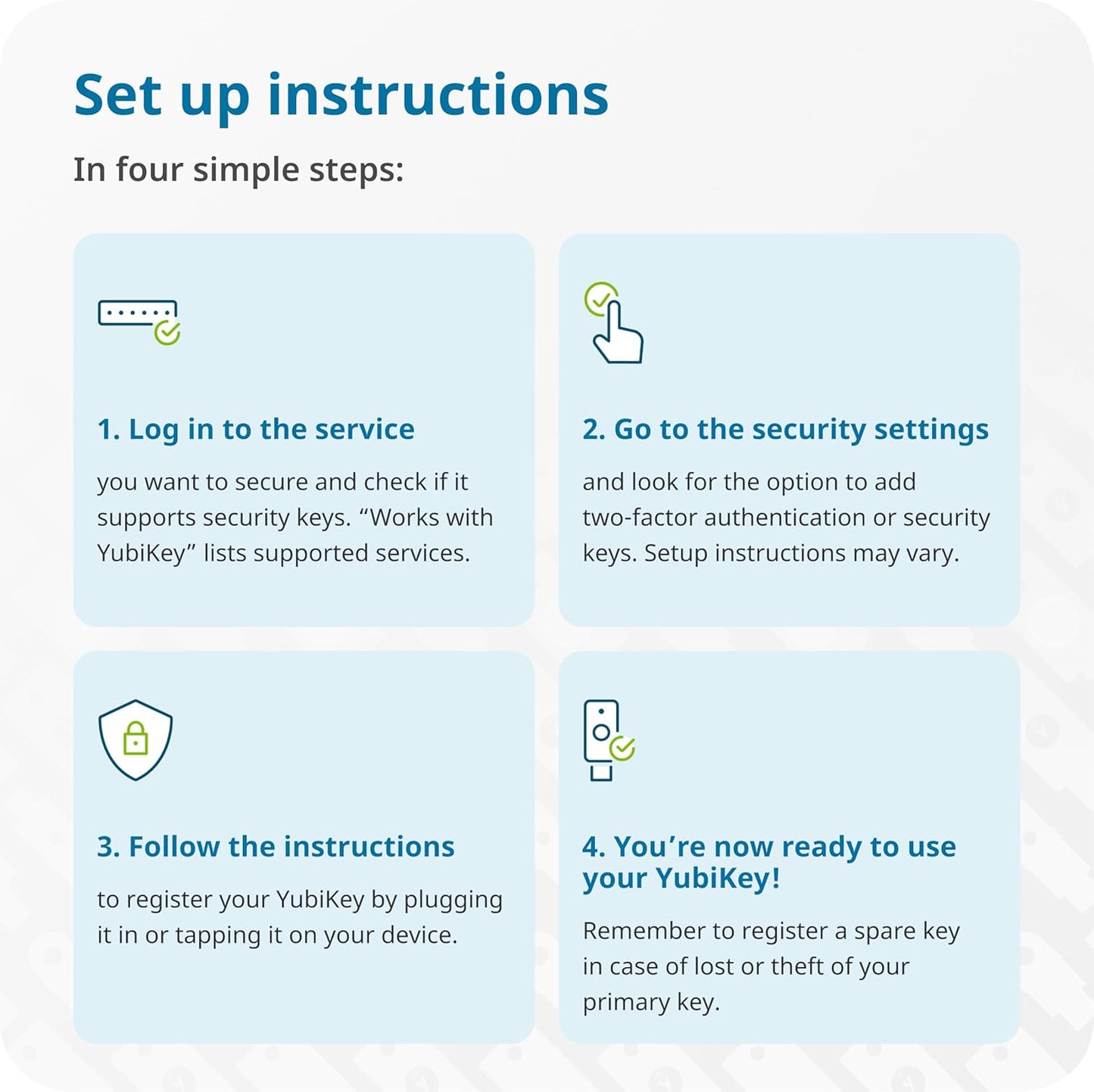 Yubico - Security Key C NFC - Basic Compatibility - Multi-Factor authentication (MFA) Security Key and passkey, Connect