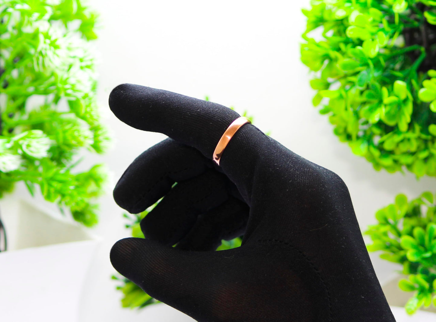 Krishnaa Jewels Pure Copper Handmade Classic Band Ring Ethnic Gift Jewelry for Men and Women (9)