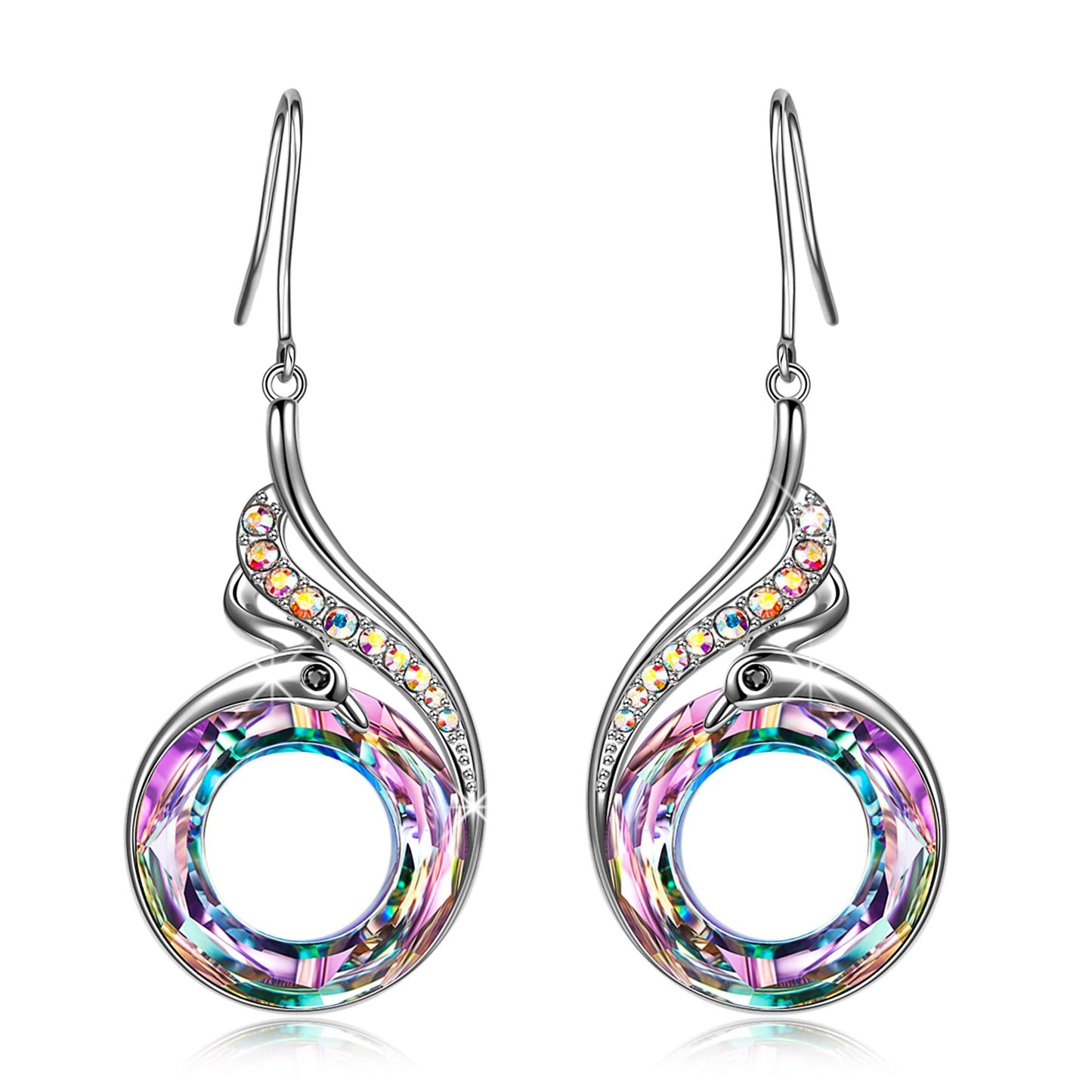 Kate Lynn Phoenix Earrings for Women, Crystal Jewelry for Women, Birthday Gifts for Women Wife Girlfriend Mom Grandma, Unique Earrings for Christmas Mothers Day