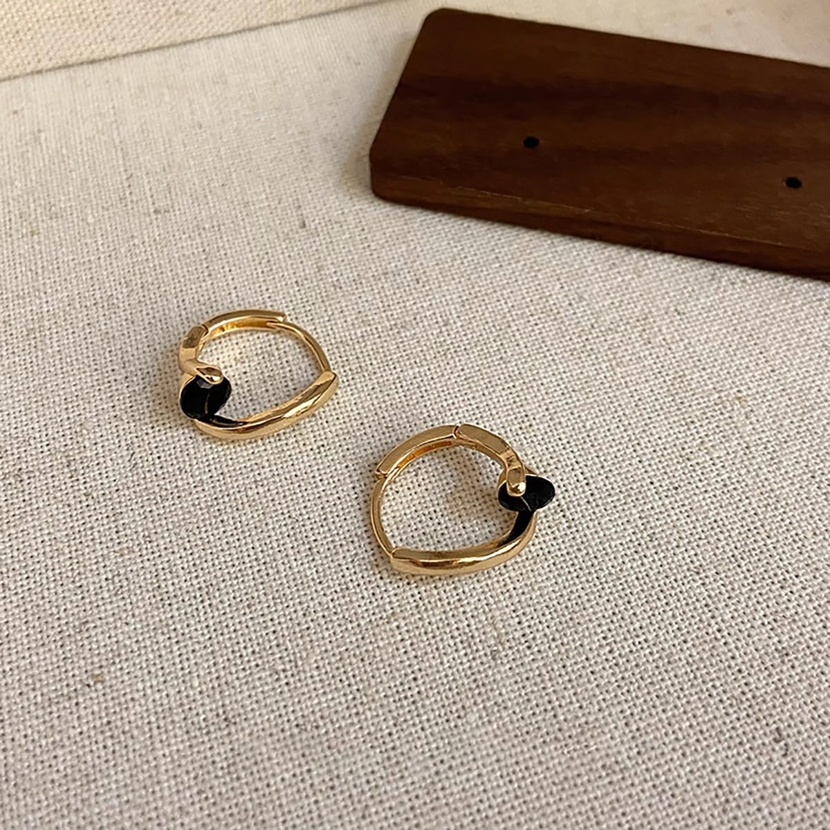 Halolux Lymphvity Germanium Earring for Women Lymphatic Drainage Earring CZ Zircon Acupressure Earrings Atheniz Lymphatic Earrings Dainty Jewelry Gifts (GB)