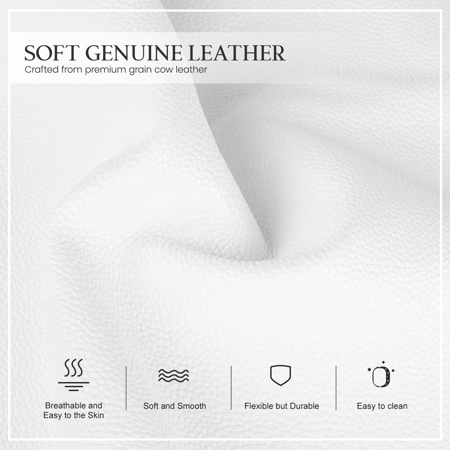 befen Small White Purses for Women Genuine Leather Crossbody Bags with RFID Blocking Anti Theft Travel Cross Body Hangbags 2026 Spring Summer Purse