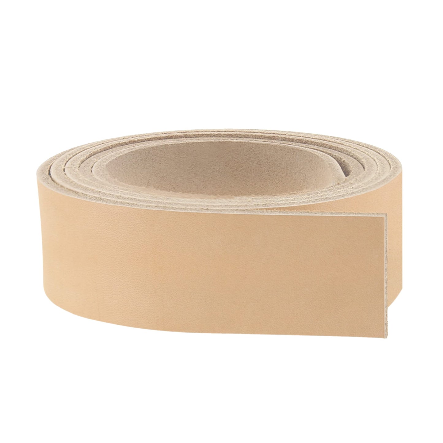 ELW Belt Blanks Strips/Straps 8/9 oz. (3.2-3.6mm) Thickness Size 2-1/2"x50" Full Grain Import Natural Cowhide Vegetable Tanned Leather for Tooling, Engraving, Embossing, Molding, & Dyeing