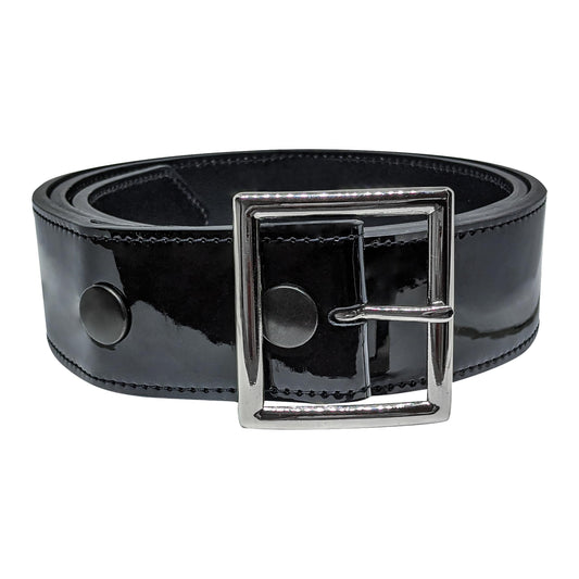 Umpire Patent Leather Belt, Small, Black