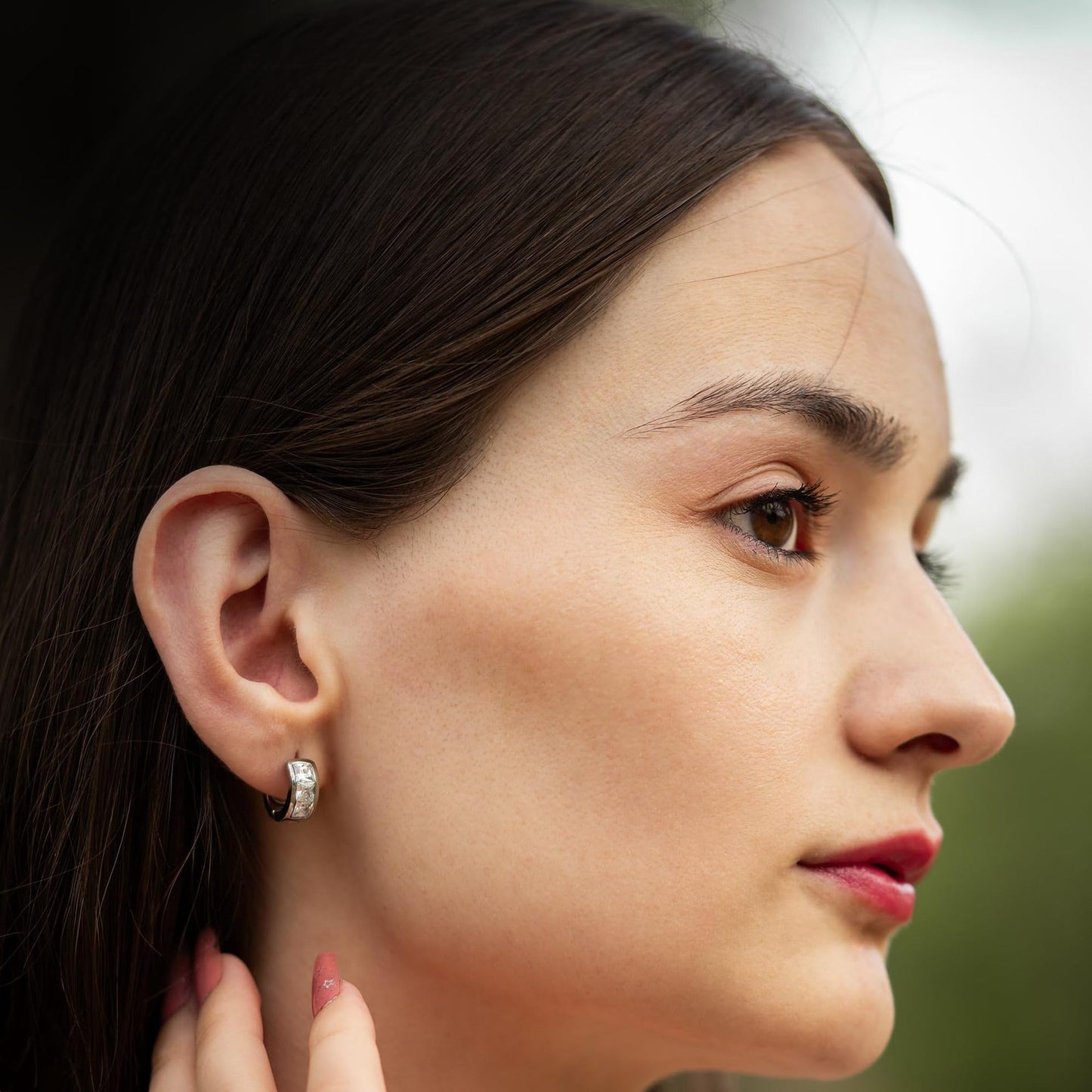 Lymphatic Earrings For Women, 18K Gold Plated Honorable Joy Inspire Stainless Steel Hypoallergenic Germanium Acupuncture Lymph Detox Menopause Jewelry Gift Card (Gold)