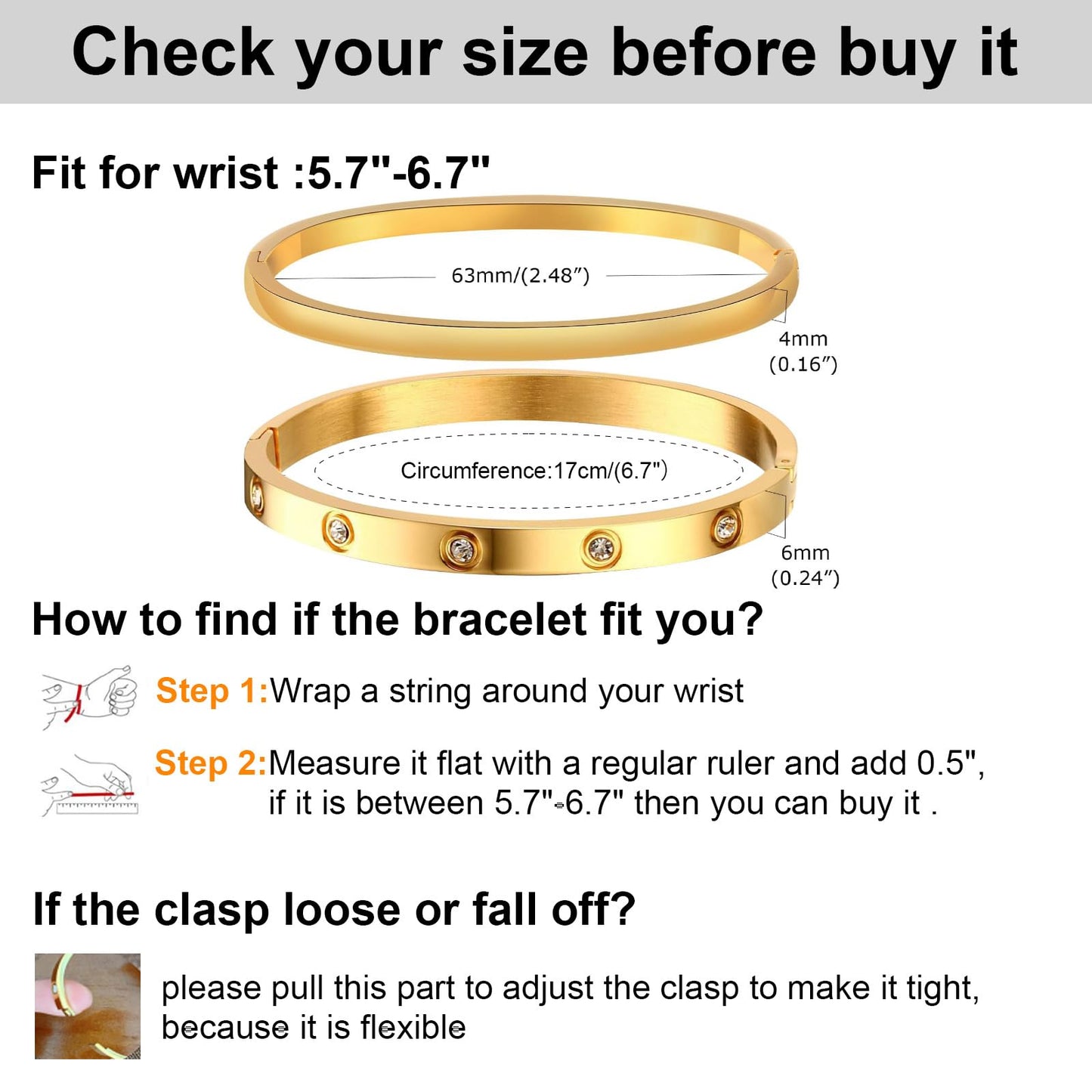 MPRAINBOW Gold Bracelets for Women, 2Pcs 18K Gold Plated Cubic Zirconia Bangle Crystal Friendship Bracelet Jewelry,Wedding Party Christmas Birthday Gift for Girlfriend Sister Daughter