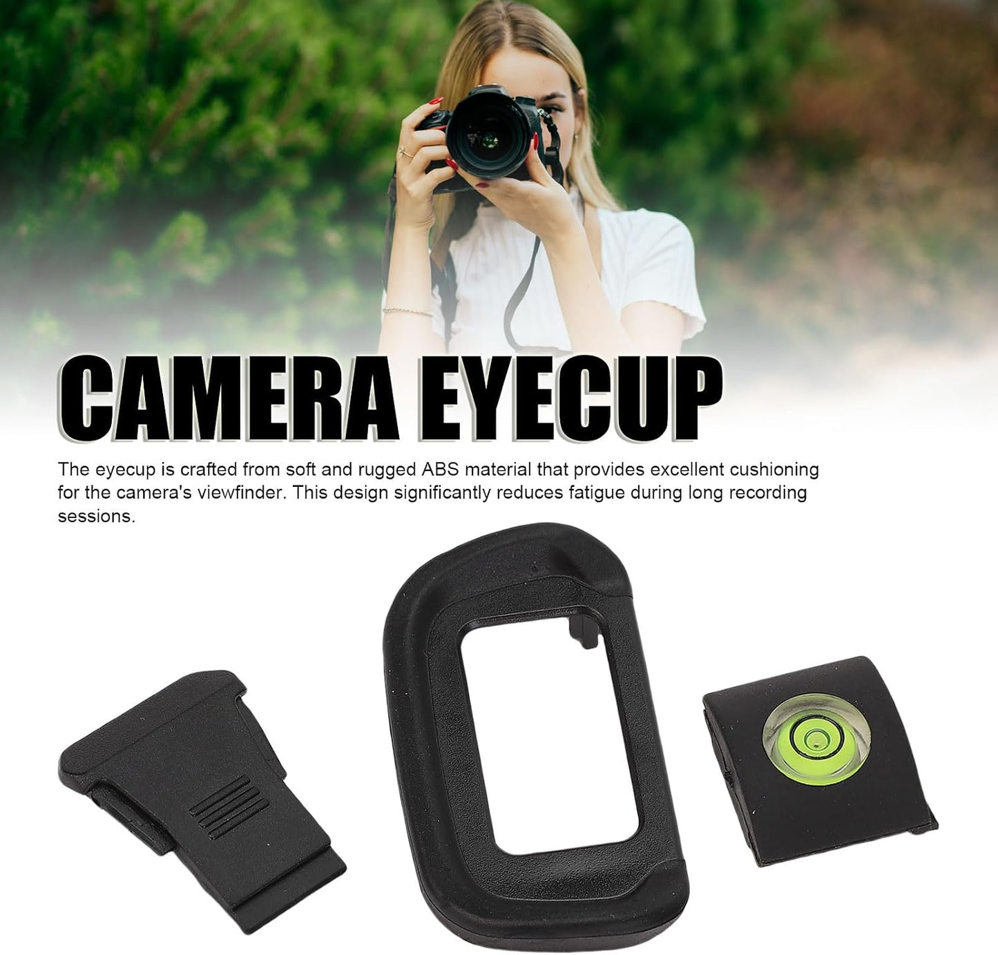 R10, 3 1 R10 VBESTLIFE Camera Eyecup for in Camera Viewfinder Eyecup Bubble Level Hot Shoe Cap for R, Fit