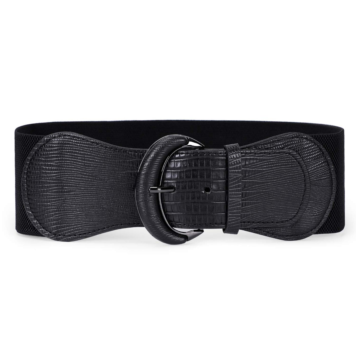JASGOOD Women Stretchy Wide Waist Belt for Dress Ladies Vintage Elastic Belt