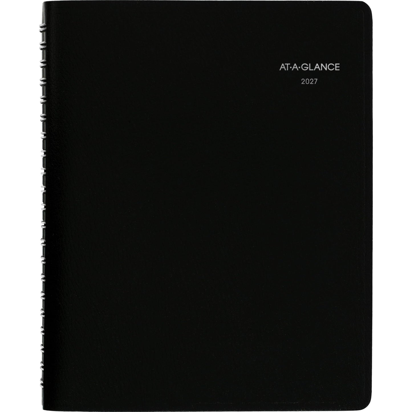 AT-A-GLANCE 2027 Appointment Book Planner, Daily Group Planner, 8" x 11", Four Person, Quarter-Hour, DayMinder, Black (G5600027)