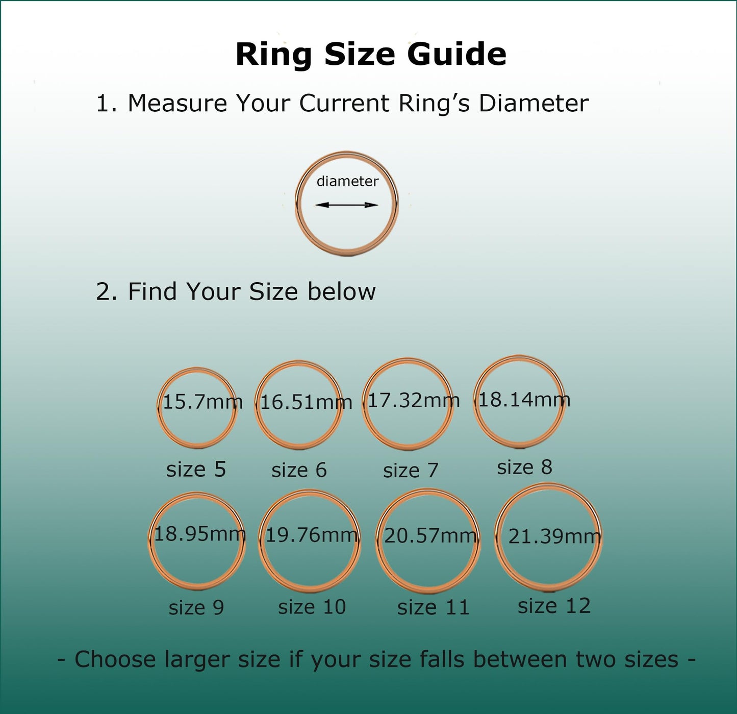 IVY & BAUBLE Pure Uncoated 3mm Copper Ring for Men & Women – Raw Authentic Solid Copper Band – Crafted in USA – Lab-Tested & Wellness Jewelry, Sizes 10