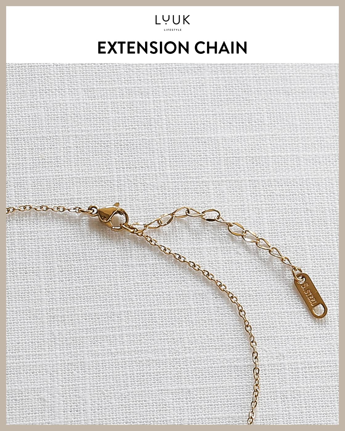 LUUK LIFESTYLE Necklace for women made of stainless steel with sun pendant and HAPPINESS gift card, fashion jewelry for girls, 19”, lucky charm, zodiac sign, fashion accessory for her, gold