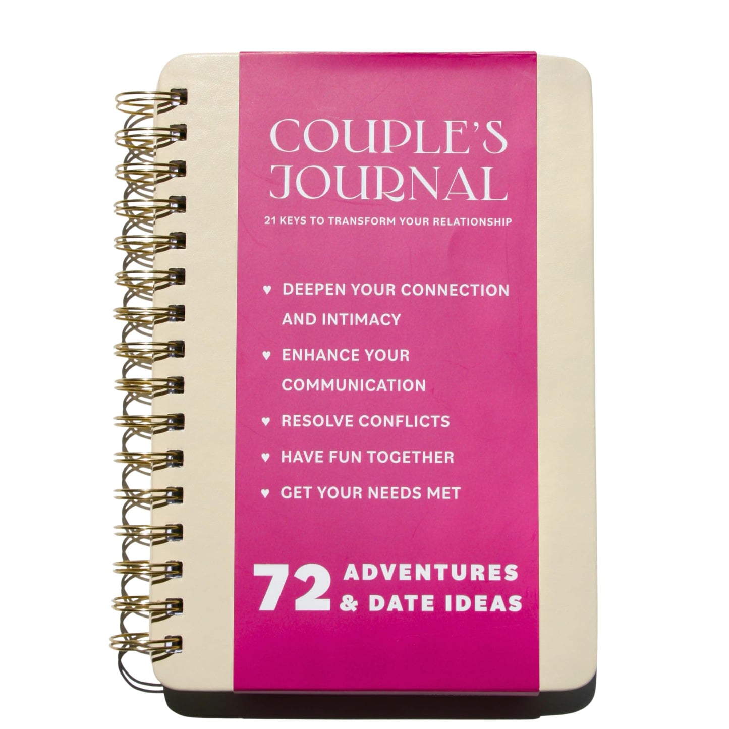 Wedding Gifts for Couples 2026: Couples Journal with 21 Ways to Grow Love & Marriage, Therapy Workbook, 72 Date Night Activities, Bridal Shower Gifts & Wedding Favors