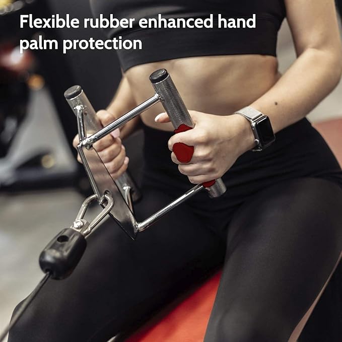 Ergonomic Anti-Slip Weightlifting Grip Pads,Secured Finger Clip Gym Hand Gloves Protectors for Men & Women,Non-Slip Palm Support for Dumbbells & Barbells (Black/RED/Grey/Pink)