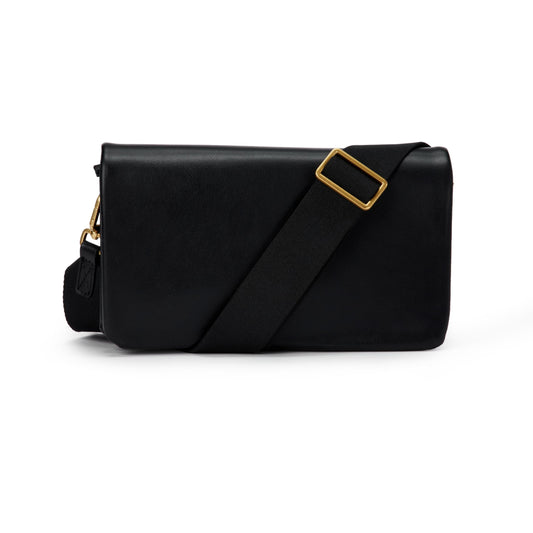 Amazon Essentials Women's Lightweight Clutch Crossbody Bag, Black, One Size