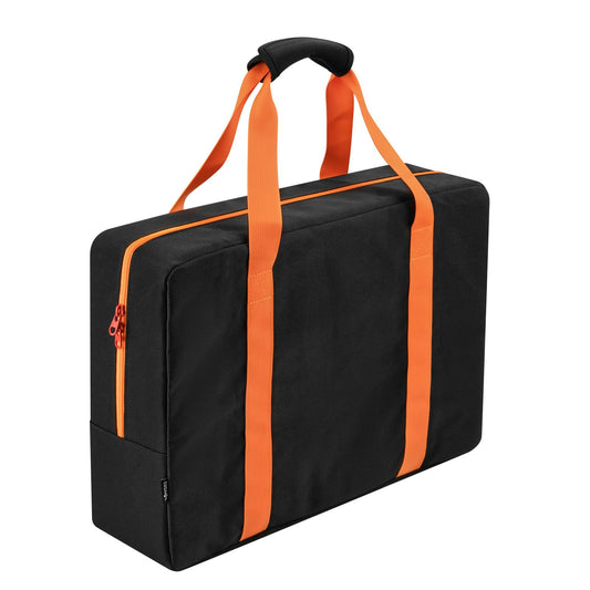 Cosmos BBQ Tool Storage Bag Grill Accessory Storage Bag Grill Utensil Carry Bag Grilling Hardware Tote Bag Container Foldable Grill Tool Replacement Bag for Outdoor Camping Barbecue, 18.1x5.1x13 Inch