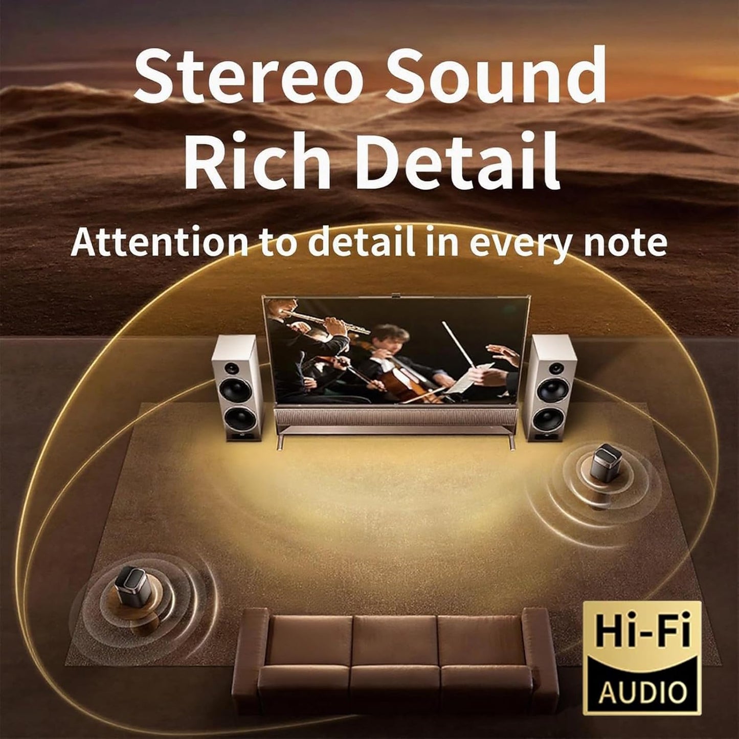 1.64ft 2RCA Male,15 AWG,4N Core,24K Player,Turntable(1.64ft/0.5m) Audiophile HiFi Audio RCA Cables - Male to OFC