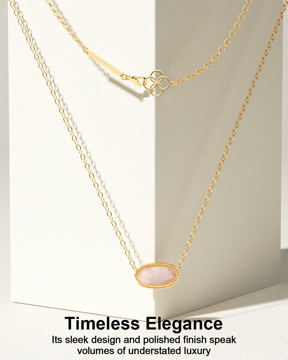 AICase 18K Gold Plated Pendant Necklace for Women,Fashion Jewelry,Anniversary Birthday Gifts for Women/MoM/Sister/Friends/Her/Wife/Grandma/Coworker Mother's Day gifts for MoM
