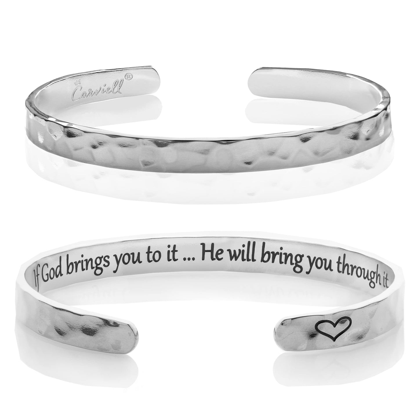 Carviell Christian Bracelet for Women, Religious Gifts for Women, Confirmation Gifts for Teenager, Bible Verses Bracelets, Faith Christian Jewelry