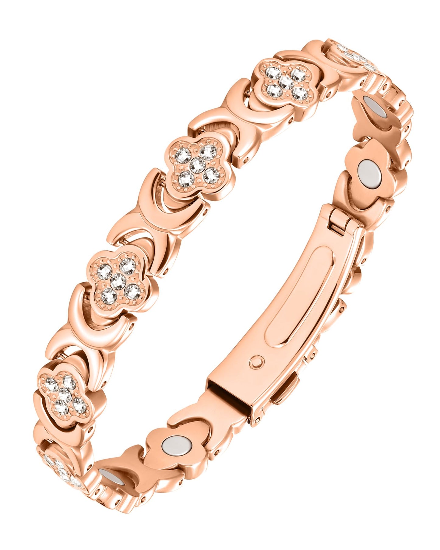 Jecanori Pure Copper Bracelets for Women Pain Relief, Healing Magnetic Bracelet with 3500 Gauss Effective Magnets