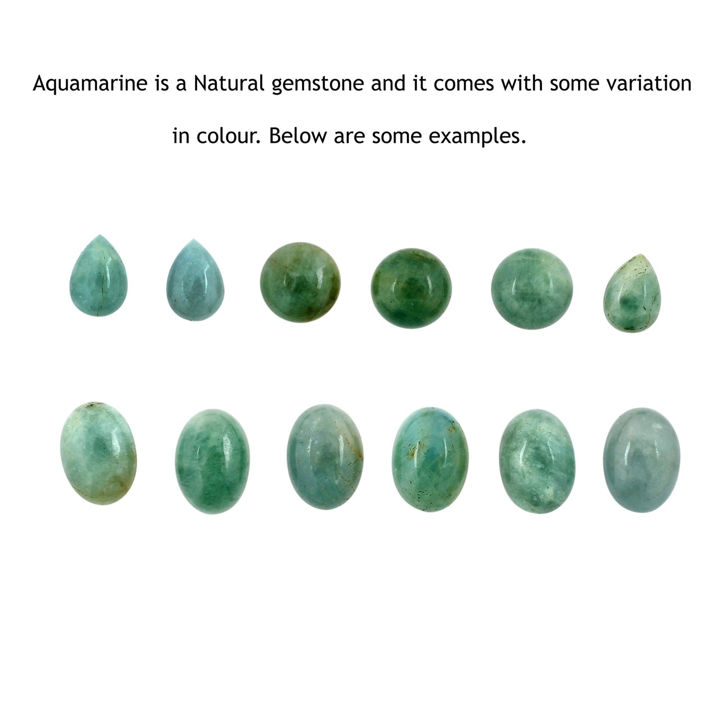 Natural Aquamarine Sterling Silver Plated Dangle Earrings for Women - Green Stone Teardrop Shape March Birthstone Handmade Drop Earrings - Wedding Jewelry Gifts for Her