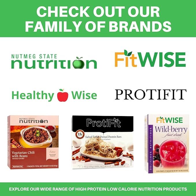 High Protein Fruit Flavored Powder Drink Mix, 15g Protein, Low Calorie, Sugar Free, Ideal Protein Compatible, 7 Servings Per Box (Strawberry Kiwi)