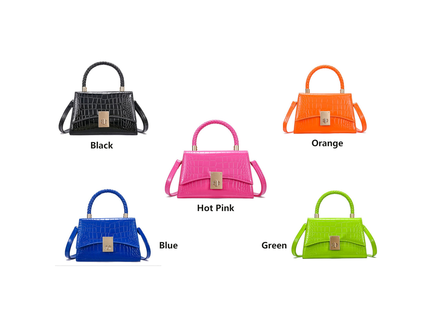 JHVYF Women Small Crossbody Bags Shoulder Bag Classic Satchel Handbags Ladies Cute Purses Satchels bag mini purse Orange