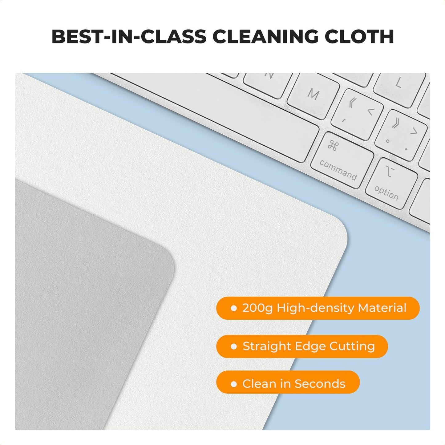 20 Pack Headset, K&F CONCEPT Lens Cleaning Cloth | Microfiber Cleaning Cloth | Camera Lens Cleaner | Camera Lens