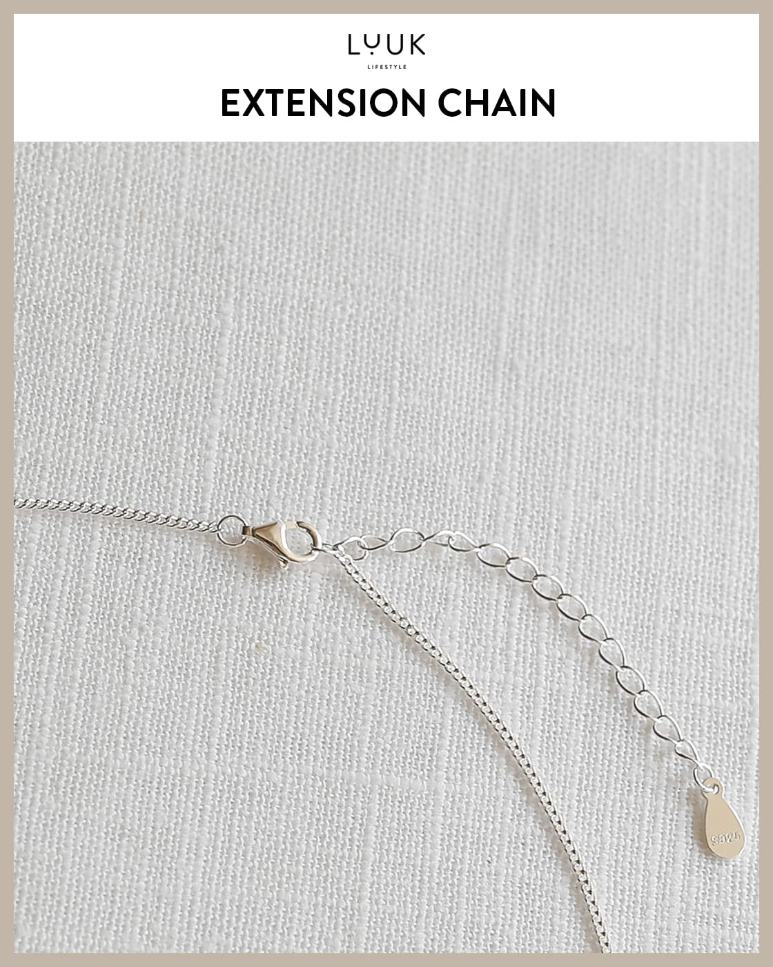 LUUK LIFESTYLE 925 sterling silver necklace with anchor pendant and HAPPINESS gift card, travel lucky charm, women's jewelry, trendy women's accessory, friend and fiancée, silver