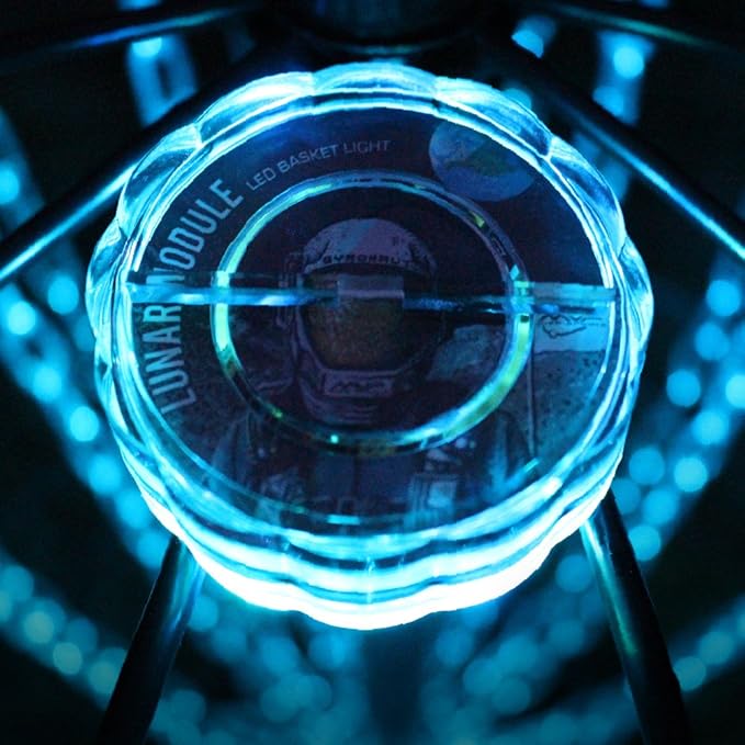 MVP Disc Sports Lunar Module LED Disc Golf Basket Light