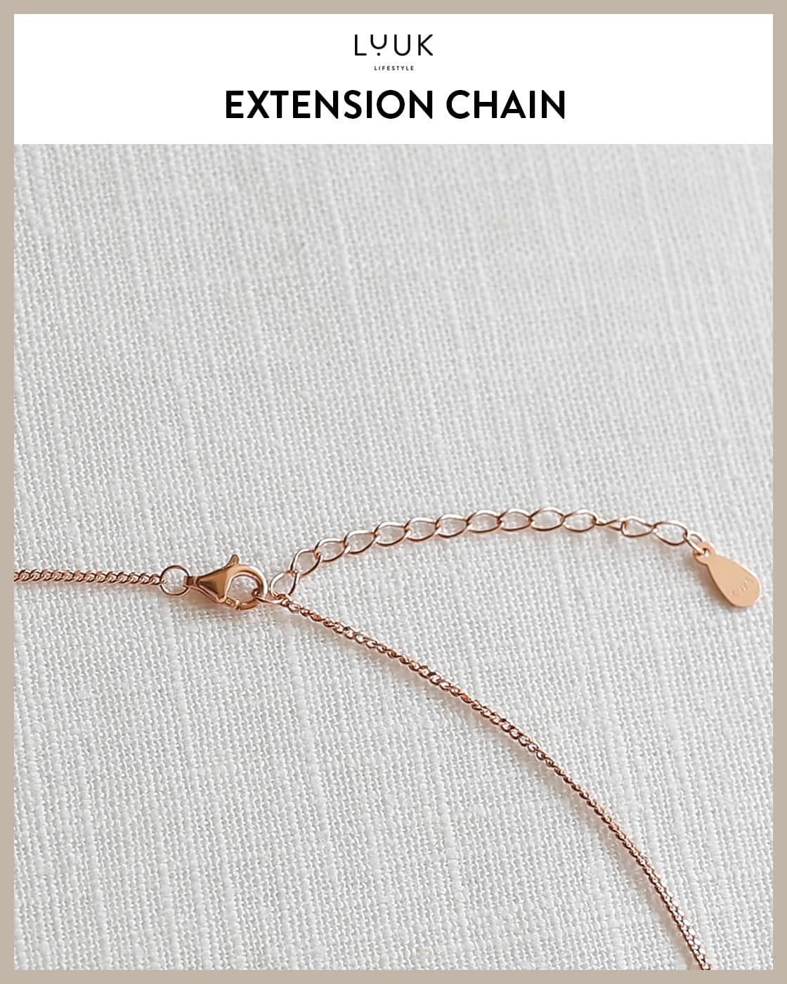 LUUK LIFESTYLE Trendy Necklace with bird pendant for her, 925 Sterling Silver, chic and trendy jewelry present for women, 19”, Valentine's Day gift, birthday, friend and fiancée, rose gold