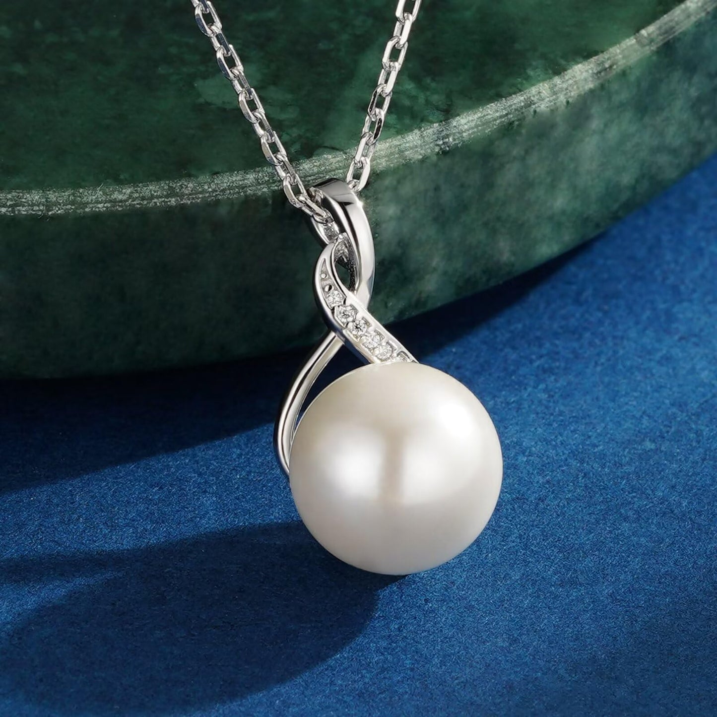 Iefil Anniversary Women Gifts - Anniversary Birthday Gifts for Her | Pearl Necklace for Women, Pearl Jewelry