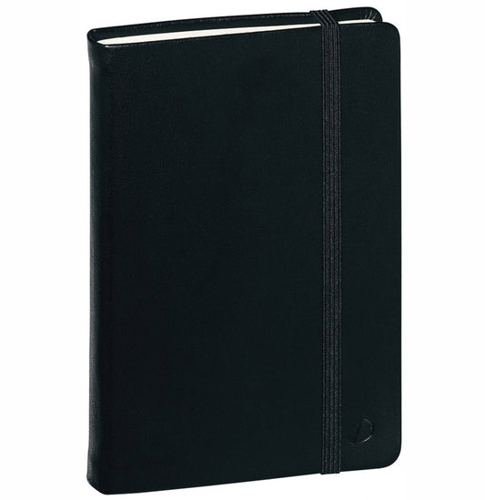 Quo Vadis Habana Bound Journal - 80 Blank Sheets - Ivory Paper - 4 x 6 - Black