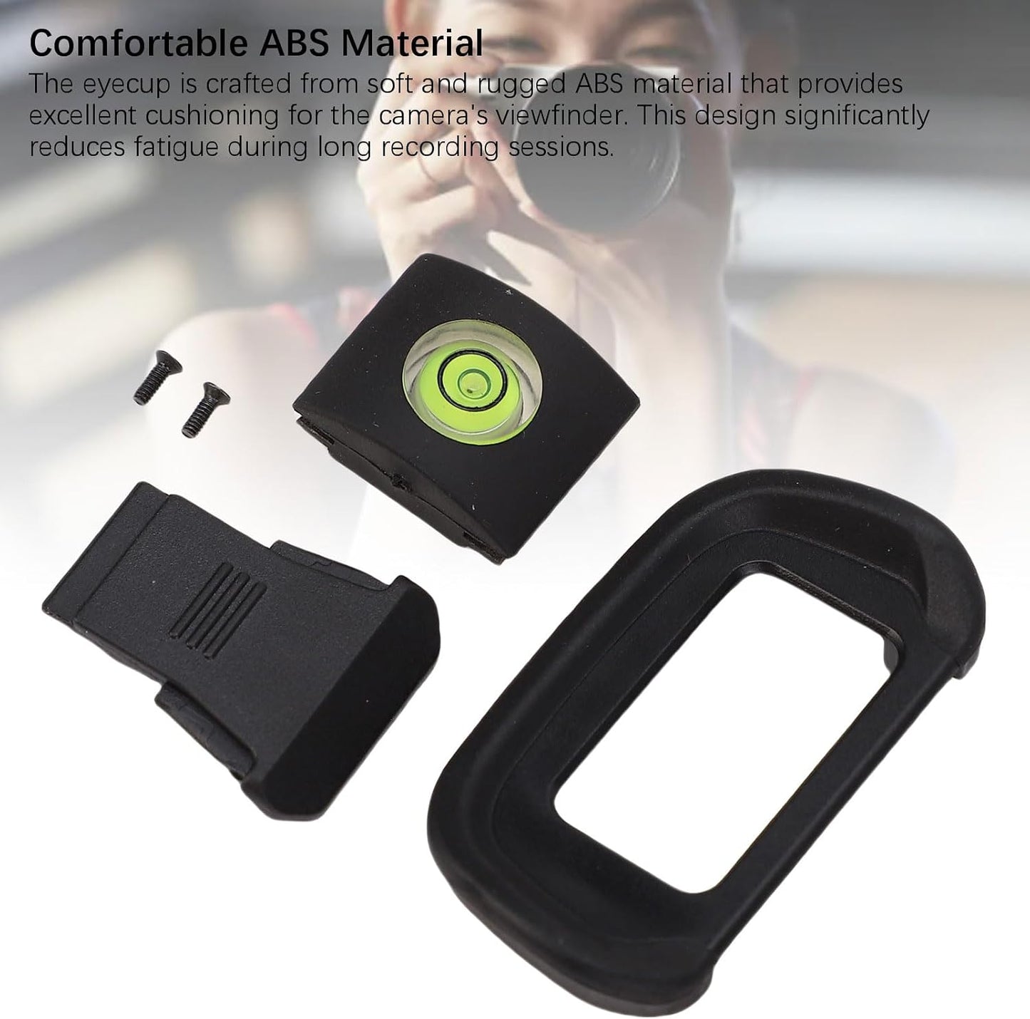 R10, 3 1 R10 VBESTLIFE Camera Eyecup for in Camera Viewfinder Eyecup Bubble Level Hot Shoe Cap for R, Fit