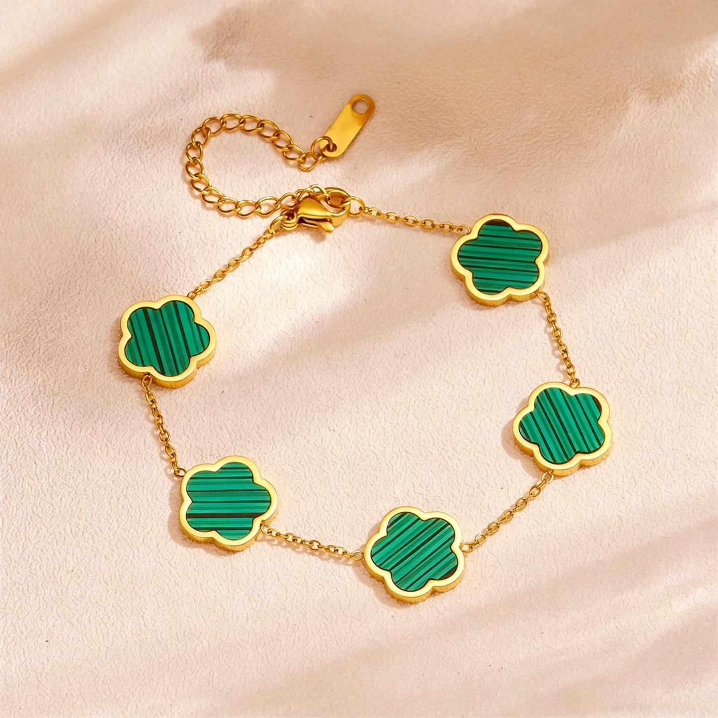 Classic Floral Jewelry Set for Women, Necklace and Bracelet Set, Necklace and Earring Set, Trendy Fashion Accessories