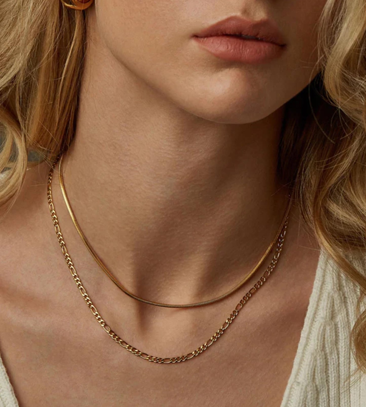 3PCS Layered Gold Cross Necklaces for Women Trendy, Bohemian Bead Pearl Y Long Pendant Necklace Set, Vintage Rosary Necklace Stack Adjustable Length