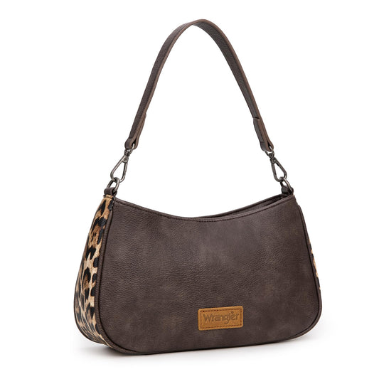 Wrangler Western Hobo Purse for Women Small Shoulder Bag Aztec Cute Mini Clutch Handbag Going Out Purse WG-HB-205-198-CF