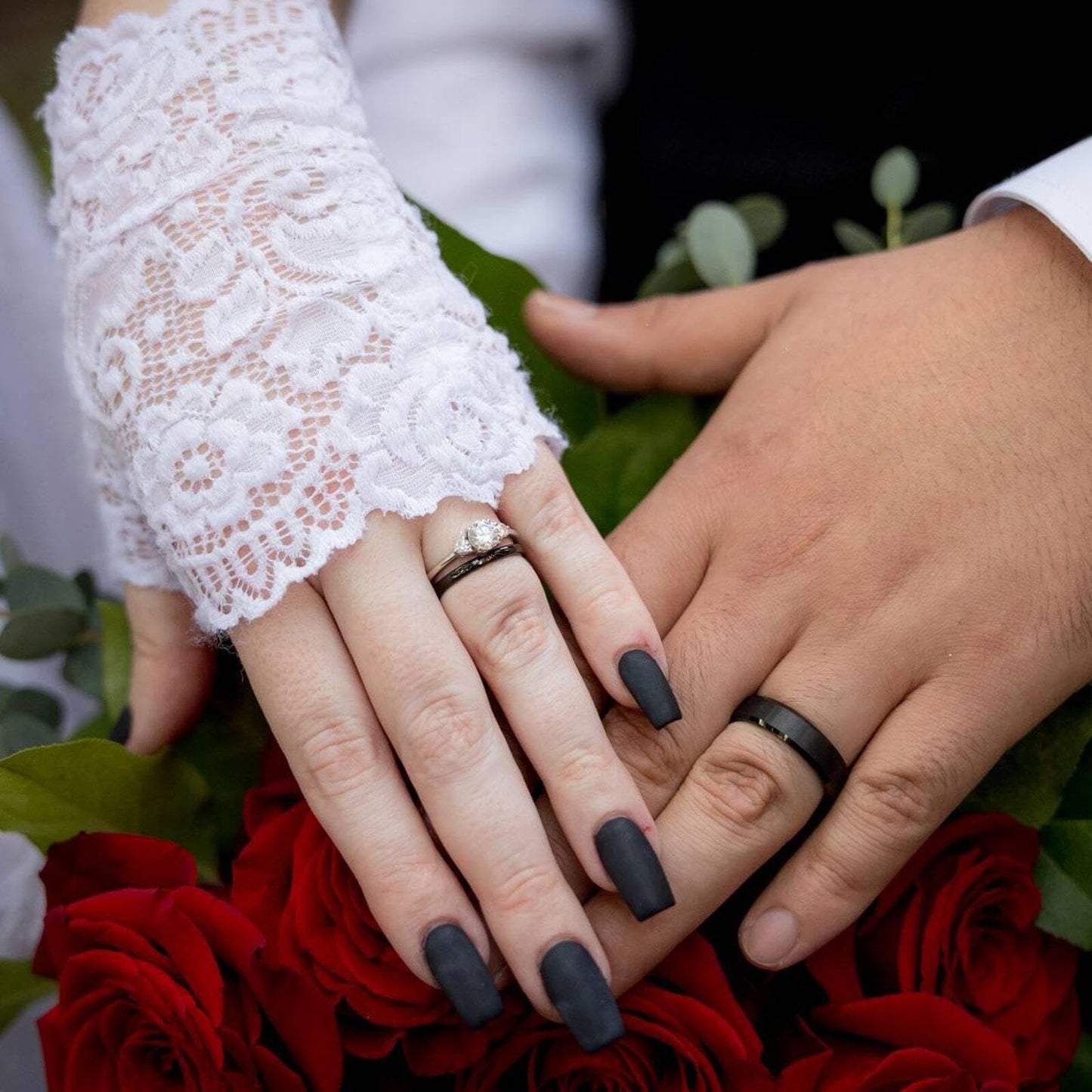 2mm Thin Black Tungsten Ring Wedding Band for Men Women High Polished Dome Plain Comfort Fit Size 12