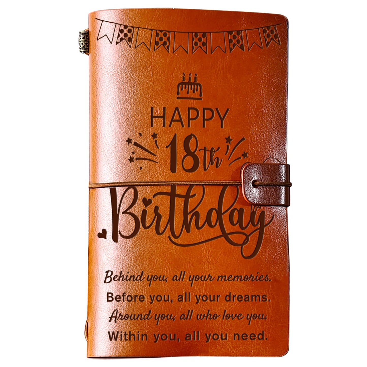 PRSTENLY Daughter Leather Journal+ 18th Birthday Leather Journal